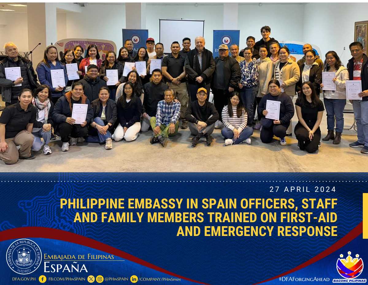Madrid PE First aid training photo 01